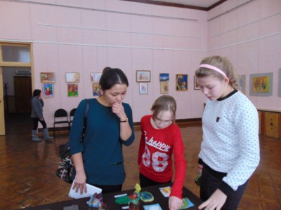 Усть-Ордынская детская школа искусств. Проба кисти