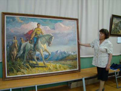 Александр Князев в национальном музее